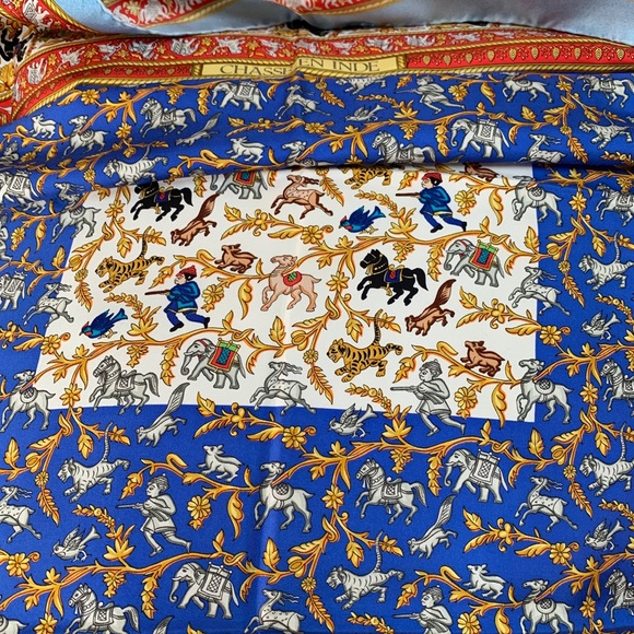 Authentic HERMES Scarf - Picture 11 of 13